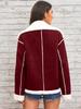 2026 Turn-Down Collar Plush Jacket: Winter Warm Casual Coat