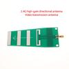 2.4G Wifi Directional Image Transmission Antenna High Gain Antenna 2.35-2.55Ghz 10Db Yagi Antenna