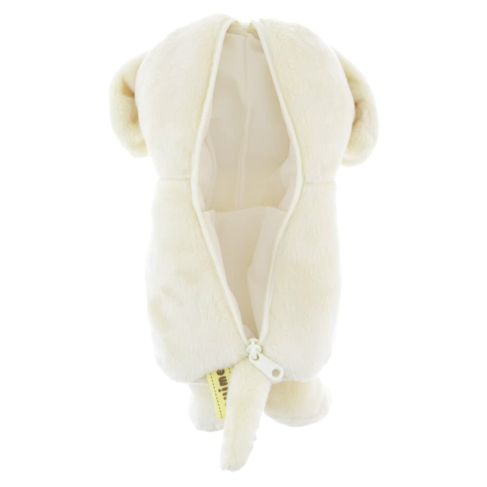 Sunstar Stationery Nuimee Plush Dog Pencil Case S1425978
