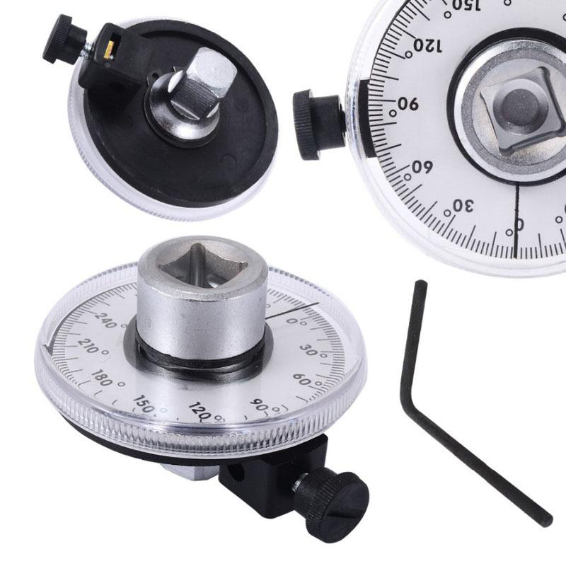 New Automotive Torque Wrench with Dial Torquemeter - Hand Tool for Auto Service Equipment in Garage - Calibrated in Degrees