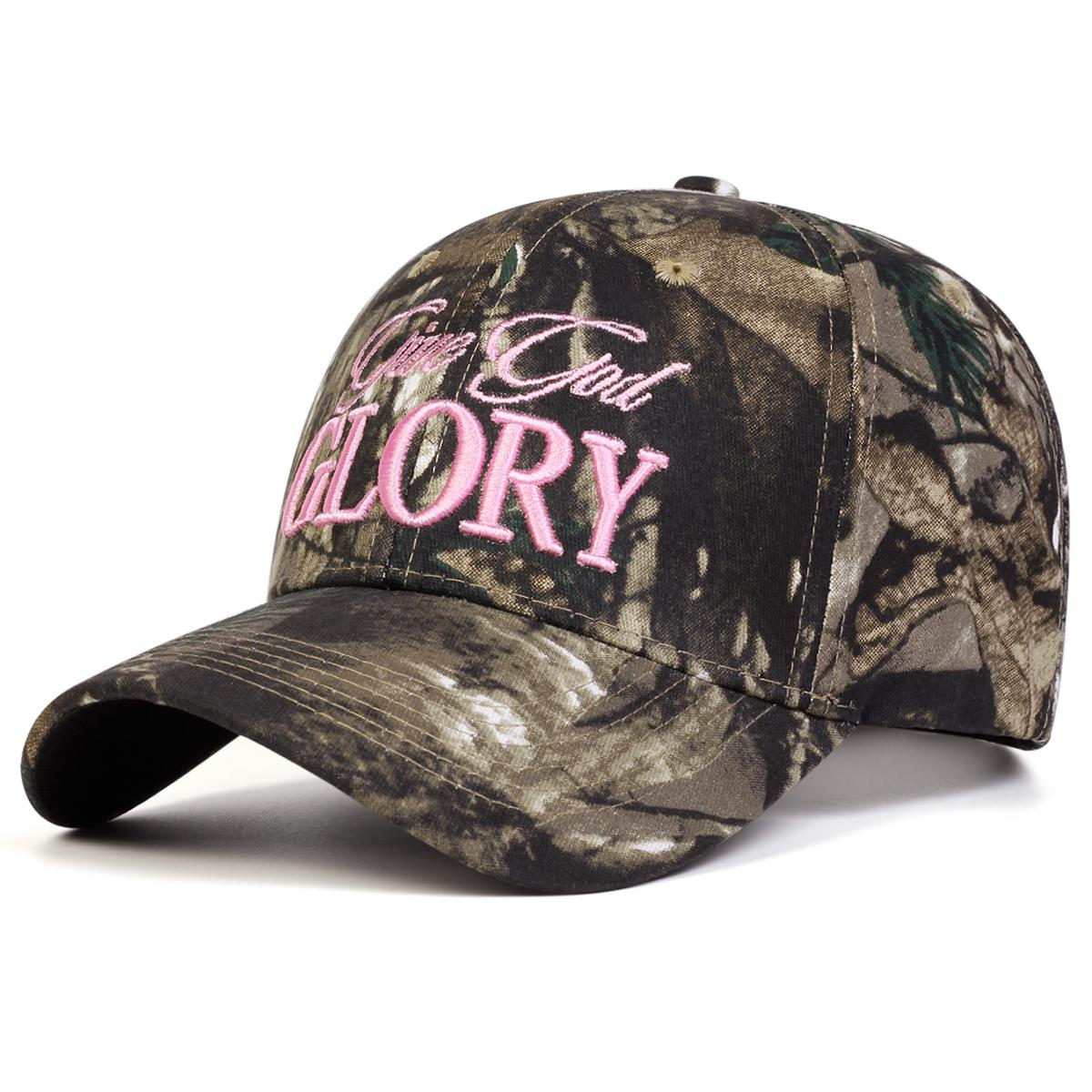 

Fashion GIVE GOD GLORY Baseball Cap Unisex Outdoor Hip-hop Hat Men Leisure Travel Hats Golf Caps камуфляжный/розовый