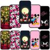 Para iPhone 17 16 15 Xiaomi Poco F7 F8 X7 X6 C85 C75 C71 M8 Redmi Note 14 13 12 11 Pro Max 14C 13C 15C A4 Capa de Celular Poster Mickey Mouse Minnie Capa