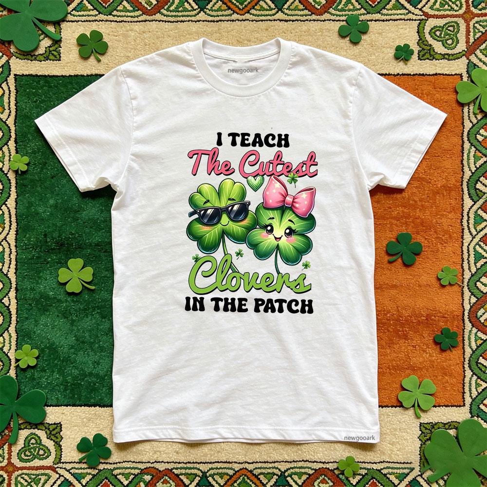 

St Patricks Day green graphic t shirts Women lucky Irish cotton Casual funny festival Unisex Adult Party tee S