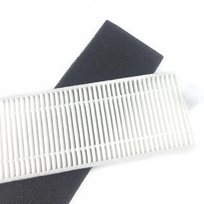 1PC Hepa Filter + 1PC Sponge Filter Replacement Parts For Chuwi ilife A7 A9S Robot Vacuum Cleaner Accessories Kits