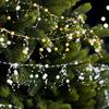 New 2 M Christmas Tree Chain Decoration Multifunctional Material Garland Chain Crystal Bead Chain DIY Christmas Tree Pendant
