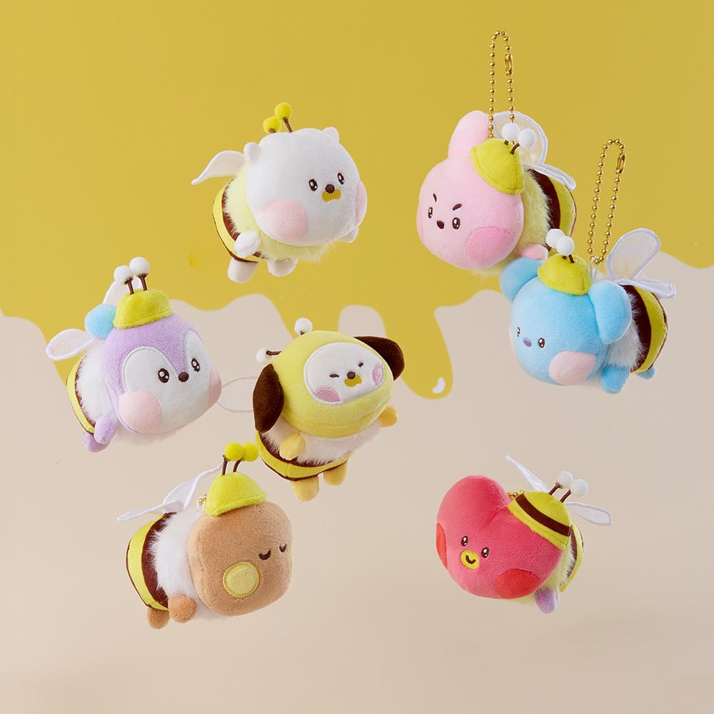 BT21 Koya Minini Honeybee Mini Plush Keychain