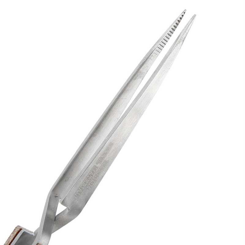 Pro Jewelry Lötpinzette, gerade, gebogene Spitze, selbstsichernde Schweißpinzette, Kreuzverriegelung, Schmuckherstellung, Bastelwerkzeug für Juweliere