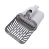 Large Cat Litter Scooper with Holder and 4 Rolls Bags 2 in 1 One Handed Operation for Kittens Cat Litter Scoop Large