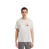 Adidas T Shirts Men's White Crew Neck Moderate Straight Fit FM9449