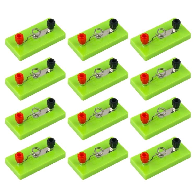 

Pack Of 12 Small Screw Bulb Socket Lamp Holders With Terminal for Physics Laboratory Lighting and Electrics Experiment 1