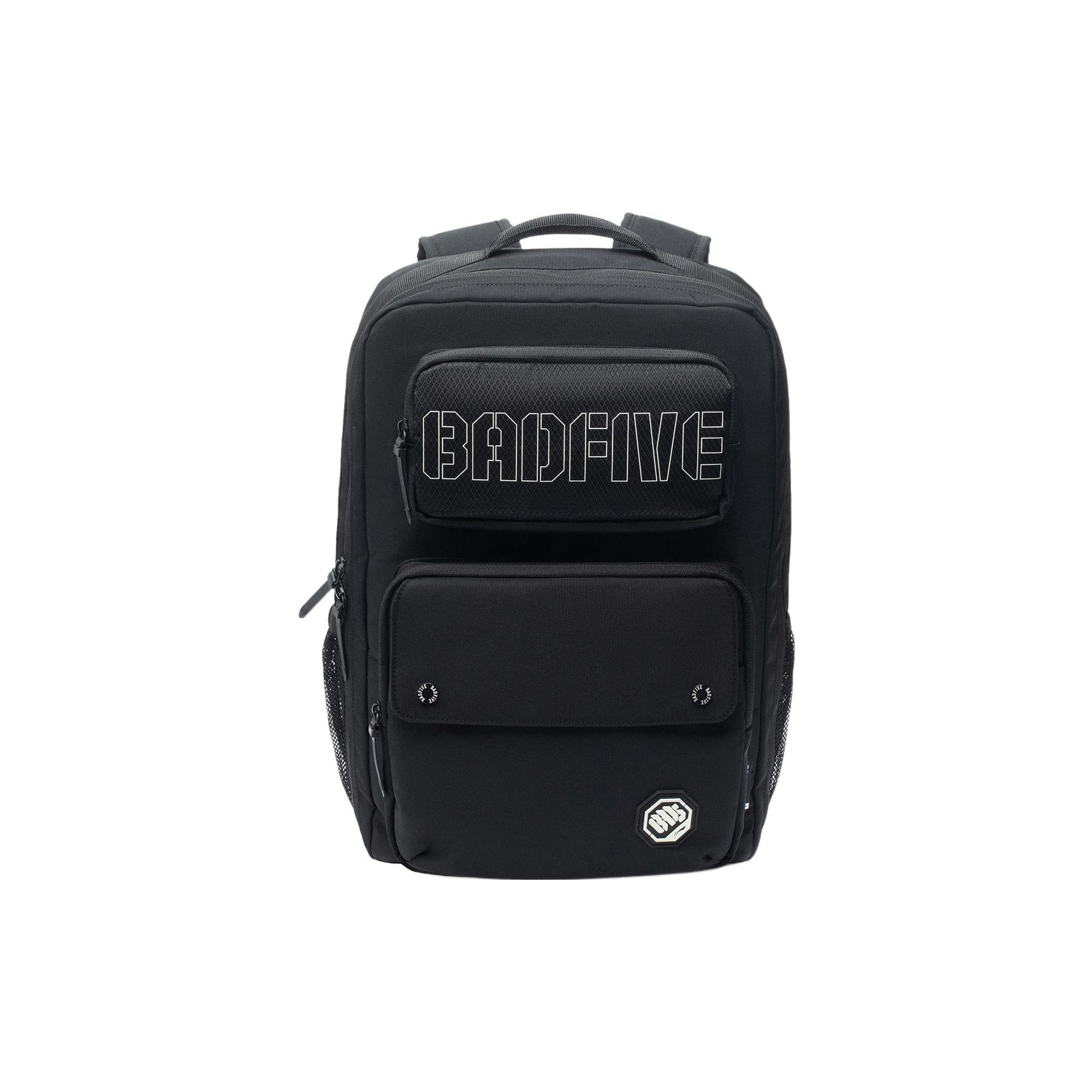 Li Ning Badfive Basketball Series Sports Casual Zipper Large Capacity Multifunctional Pocket Backpack Unisex Backpack Black ABST169-1 Black