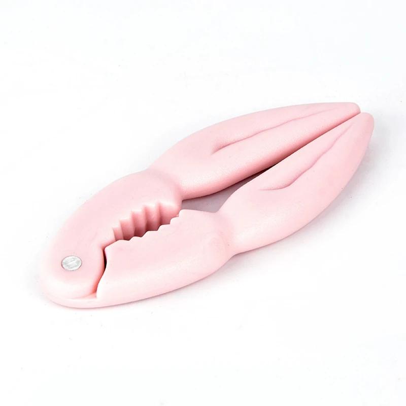 

Crab Cake Shell Home Convenient Crab Eating Tool Walnut Nut Shell Bottle Opener Shell Multifunctional Kitchen Seafood Tool рожевий