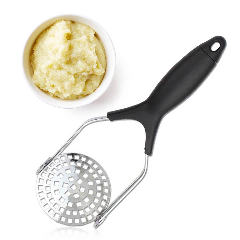 Stainless Steel Potato Masher Press Mashed Potatoes Fruit Vegetable Ju Stainless Steel Potato Masher Press Mashed Potatoes Fruit Vegetable Ju