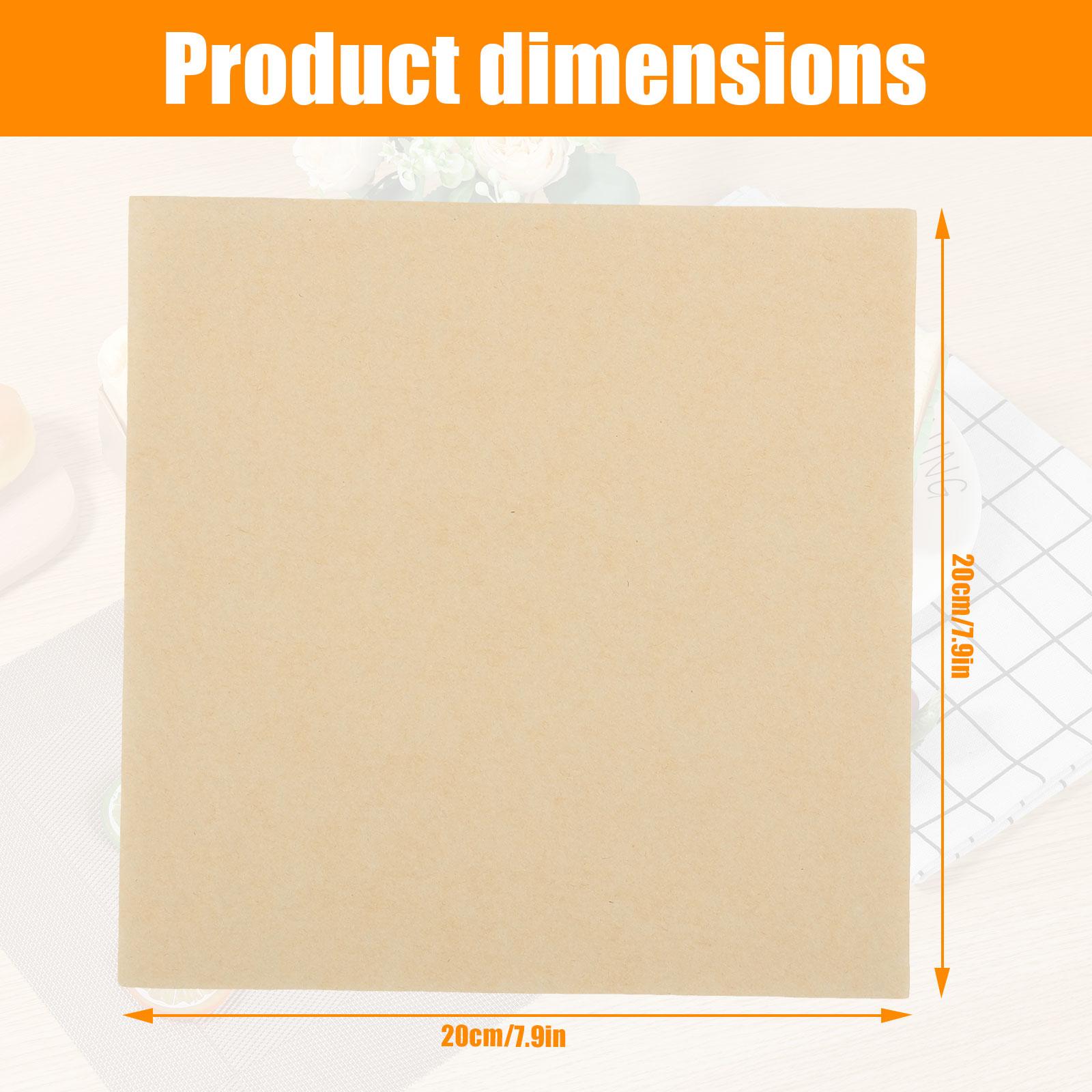 

500 Pcs Deli Paper Sheets Pre-Cut Square Sandwich Wrapping Paper Nonstick Baking Parchment Paper for BBQ Picnic Party Festival
