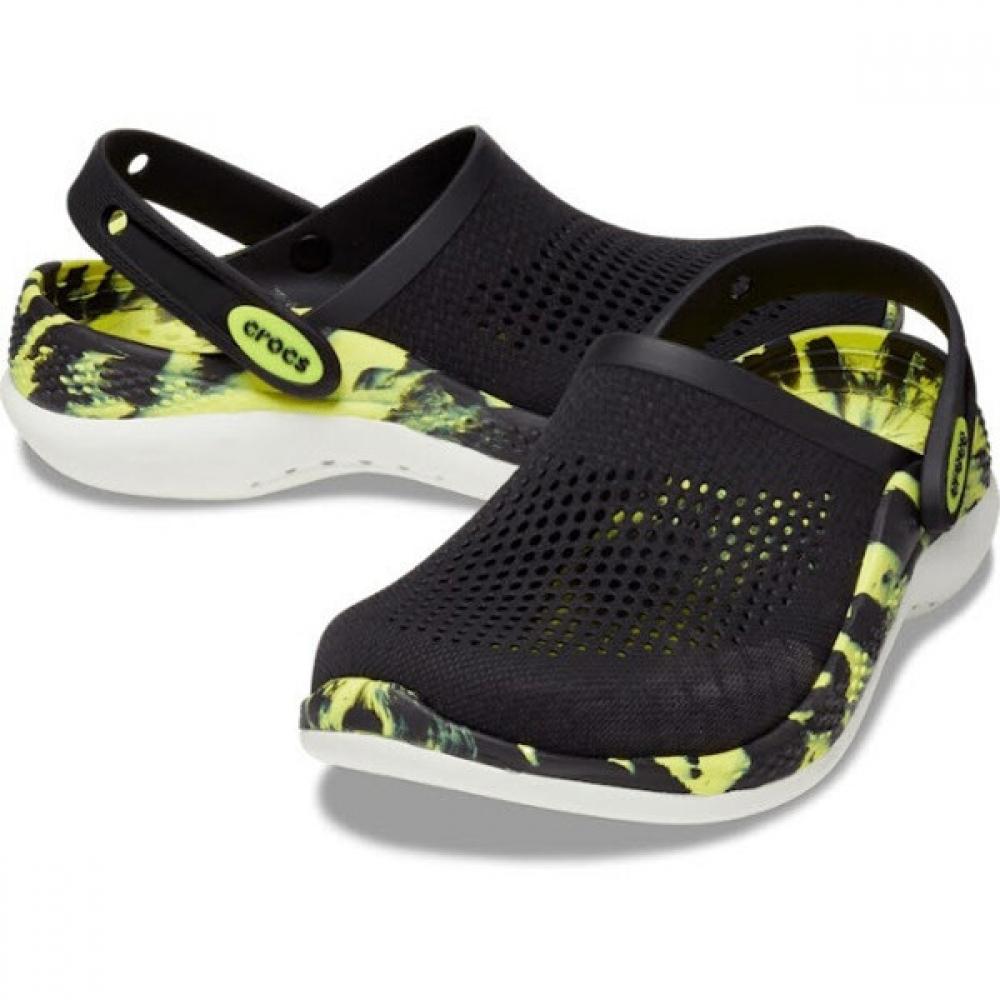 

Crocs Slipper Sandals Tqj 207634 02k Literide 360 Marbled Clog Blk Cit 230