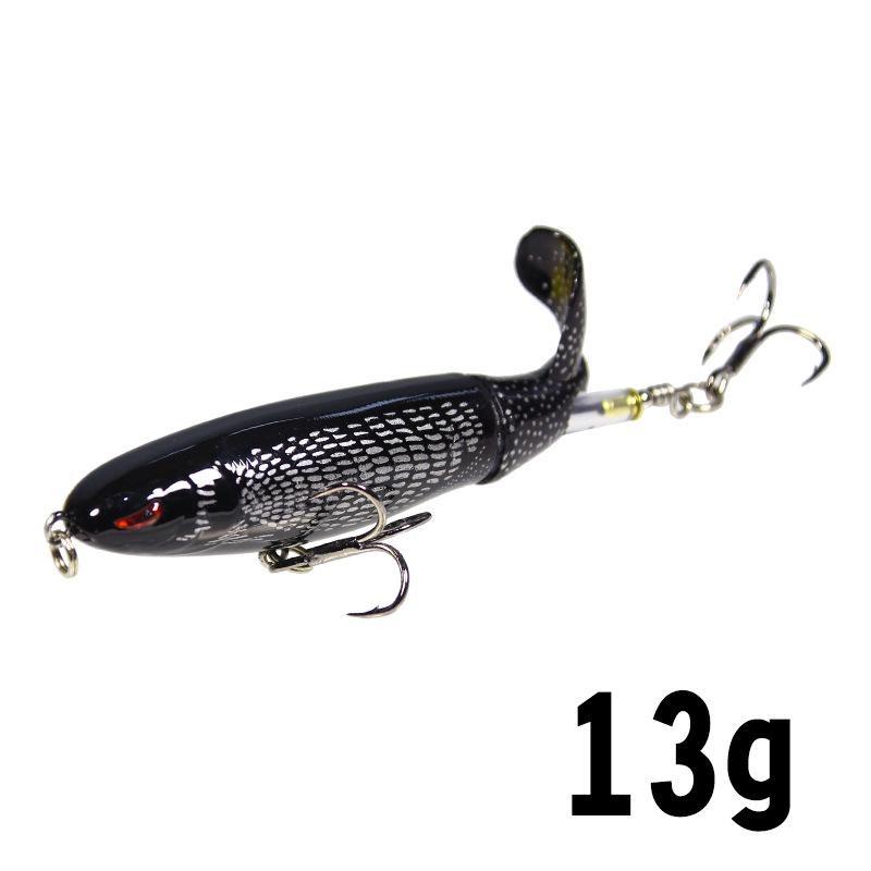 1st Fiskedrag Whopper Popper Lure Topwater Floating Lure Hårt lockbete 13,2g 10cm