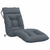 Sun Lounger Cushion VIANEN 100percent Polyester Blue 200 X 50 X 8 Cm