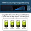 Multipurpose Advanced MPPT Charge Controllers 22A for Multiple Voltages Batteries 24V to 96V with LCD Interfaces