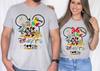 Disneyland Matching 2026 Shirts Family Trip Tees with Personalization Summer Mens and Womens Loose and Breathable Tshirt Top