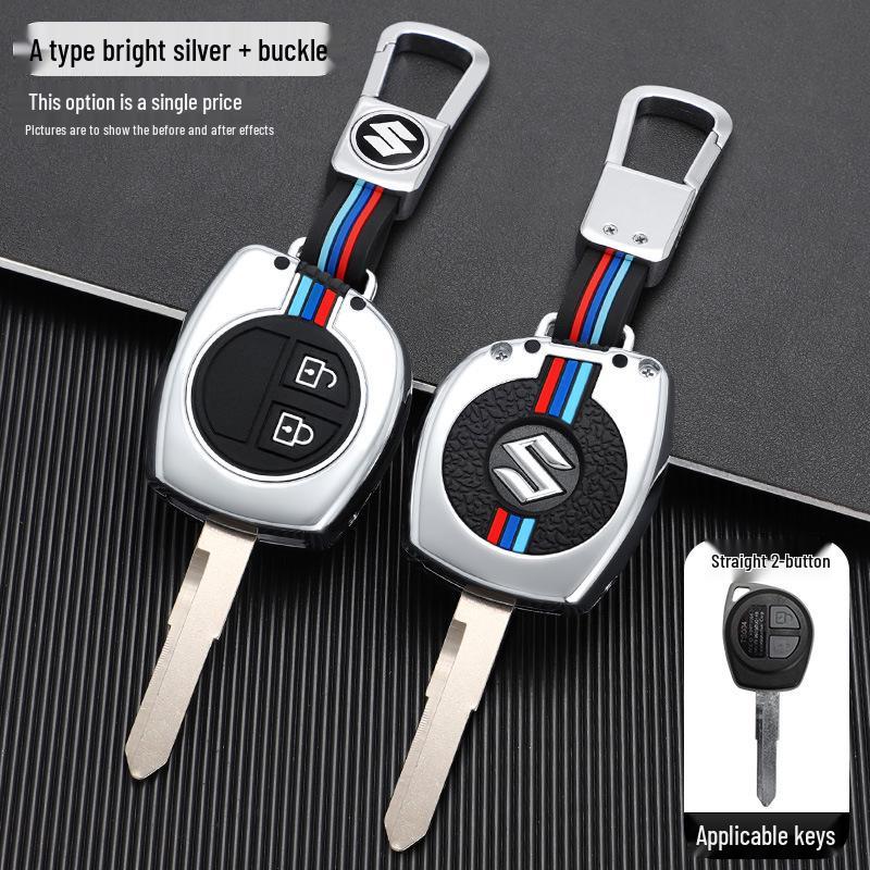 Metal Key Cover Shell for Suzuki Swift, Alto, Liana, Tianyu, Jimny