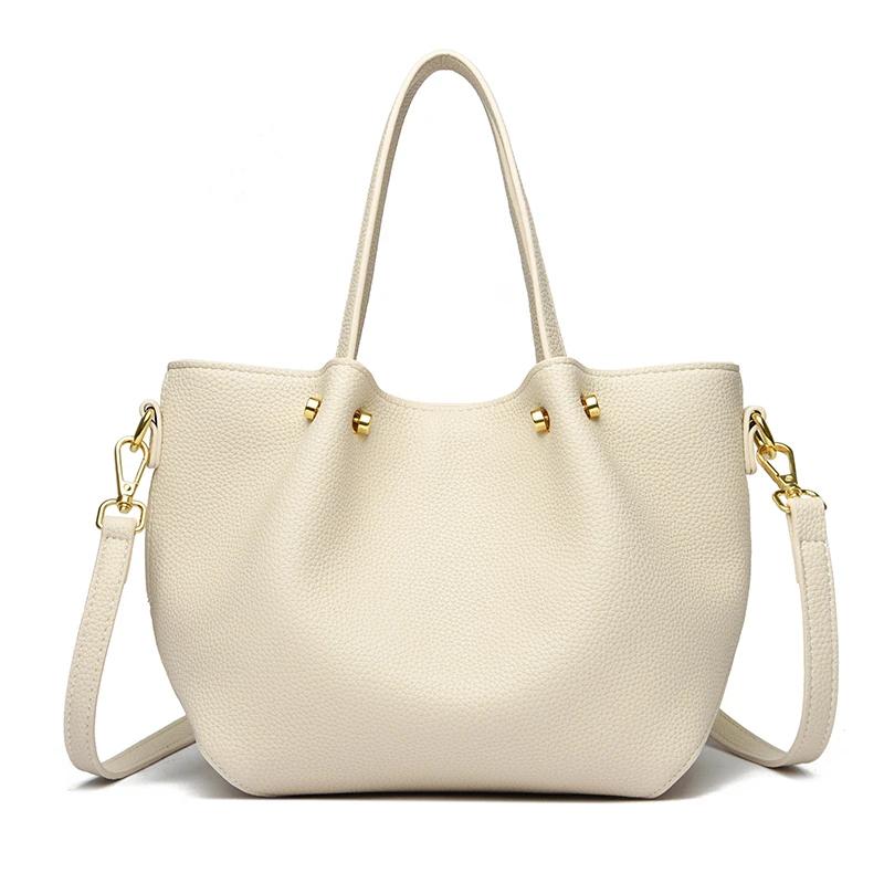 Ladies Crossbody Luxury Leather Bag Brand Trend Feminine Shoulder Bags High Quality Vintage Large Capacity Bag