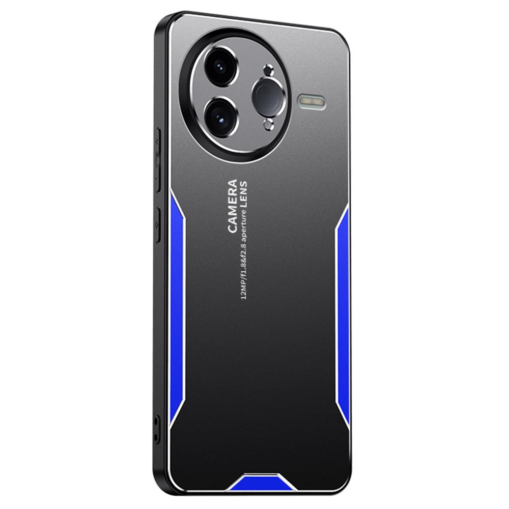 

Для Xiaomi Poco F7 Ultra 5G/Redmi K80 Pro 5G Чехол для телефона Алюминиевый сплав ТПУ ПК Задняя крышка Blue