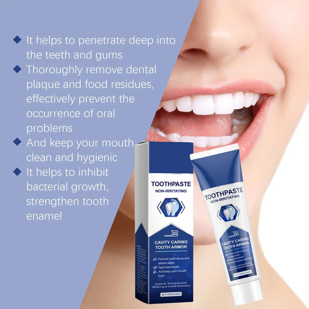 120g Tooth Decay Repair Toothpaste Whitening Dental Cleaning Oral Hygiene Stain Remove Fresh Breath Anti Decay Toothpaste