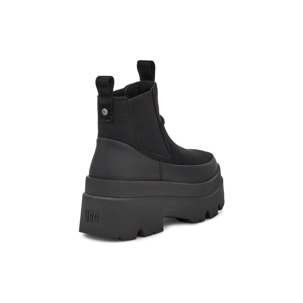 New UGG Brisbane Chelsea Boot Black Women's 1143842-BLK