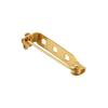 Gold Lockable Safety Brooch Pin for Clothes and Corsage Accessories