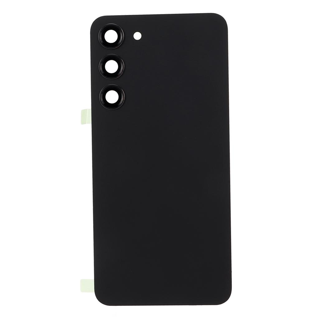 Mobile Phone Back Cover Glass Kit with Press Plate Cell Phone Back Glass for Samsung Galaxy S23 Plus Black