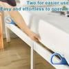 Ergonomic Bed Sheet and Bed Skirt Tuckers - Easy to Insert into All Corners