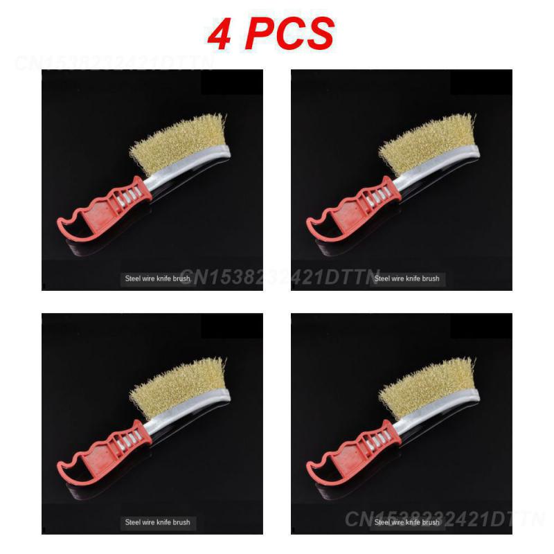 1~5PCS Handle Simple General Gap Kitchen Steel Wire Security Portable Clean Home Furnishing Brush Durable Convenient