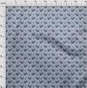 oneOone Cotton Flex Grayish Blue Fabric Birds Rooster  Quilting Supplies Print Sewing Fabric By The Yard 40 Inch