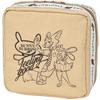 Zootopia Disney Nick and Judy Makeup Pouch, Large Capacity Square Pouch for Small Items, Cosmetic Pouch with Zipper and Lots of Pockets, Gadget Case