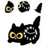 Katze Schreibtischuhr Cartoon Stilvoll Niedlich Acryl Desktop Ornament, Tisch für Regal Kinderzimmer Wohnheim,
