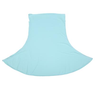 Outdoor Sports Sunscreen Face Shield AntiUV Headwear Neck Guard EarHook Type Cover(Light Blue )