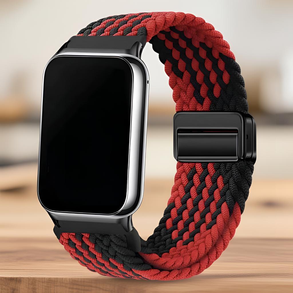 Für Samsung Galaxy Fit 3 Verstellbares Mode Magnetisches Sport Geflochtenes Ersatz-Uhrenarmband Smart Zubehör