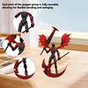 13cm Multi-Jointed 13 Figure Action Figure 3D Printed Multi-Jointed Dummy with 6 Pair Hands Flexible Articulated Fidget Toy