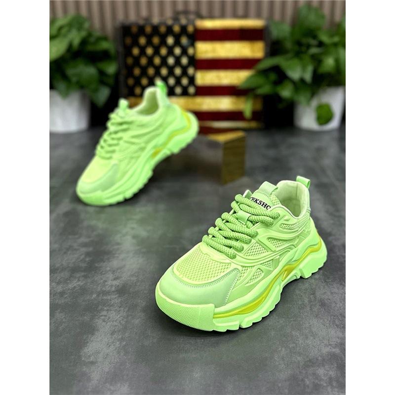 Summer New Mesh Platform Dad Shoes Light Luxury Casual Sports Shoes Ec