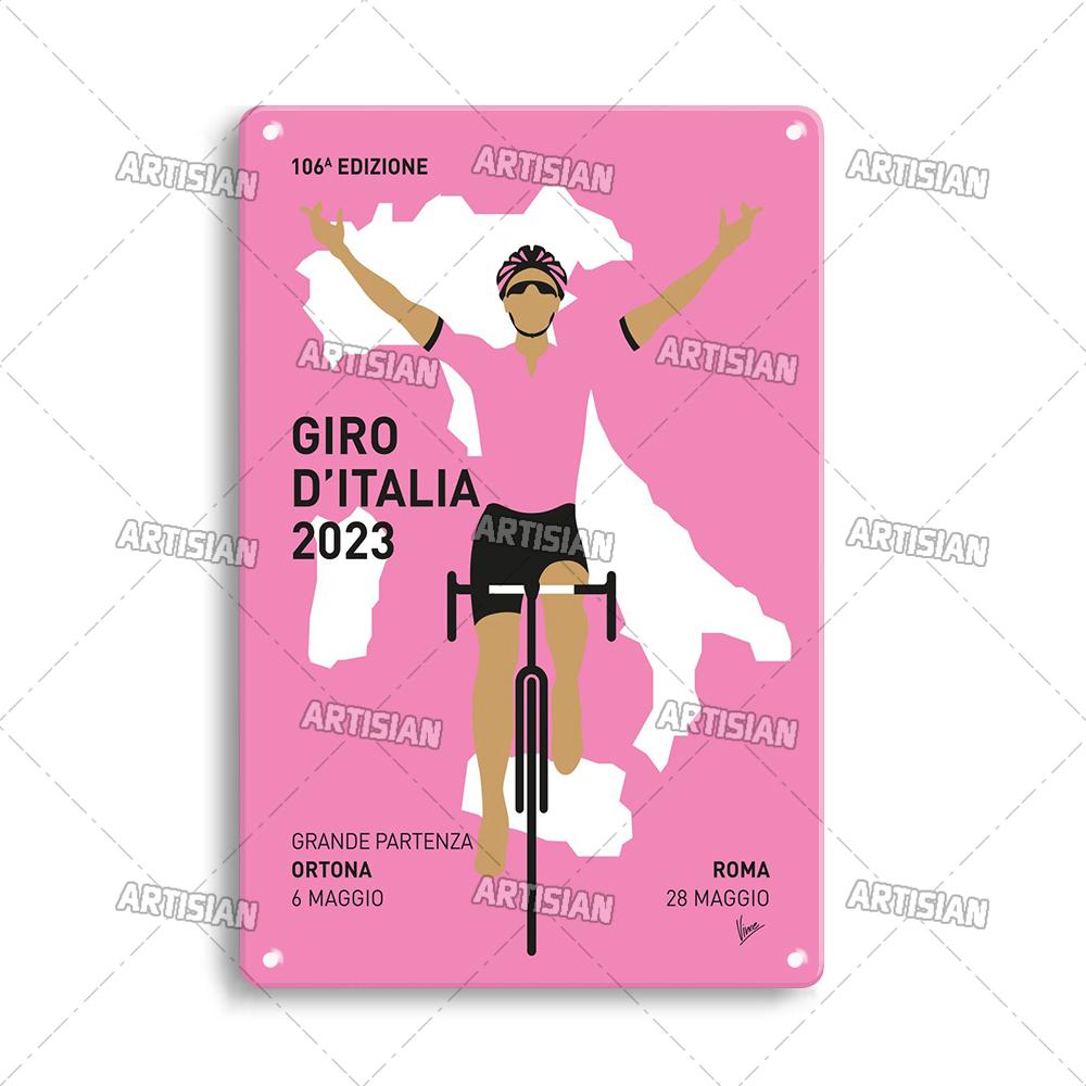 Artisian Cycling Metal Sign Bicycle Riding Tin Plaque Bike Decorative Poster Wall Decor Garage Bar Pub Club Hotel Cafe Kitchen
