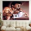 1pc The Champion of Boxing Rock-y Tapestry, Living Room, Bedroom, Office, Party Decor, Ideal Festive Gift