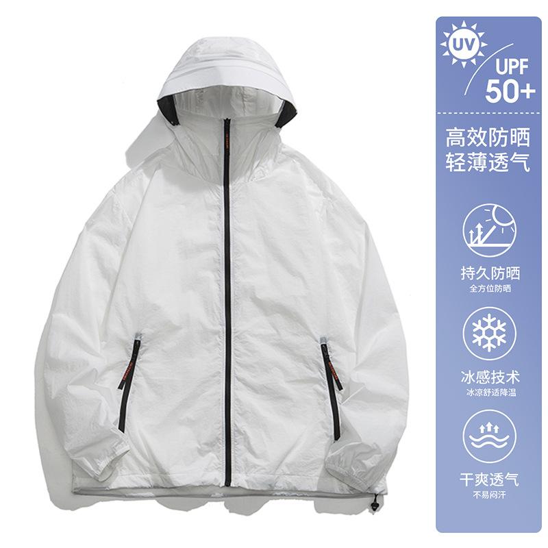 Sunscreen Clothing Women's Summer 1011 New Outdoor UV Protection Outdoor Sunscreen Clothing Thin Jacket Men's