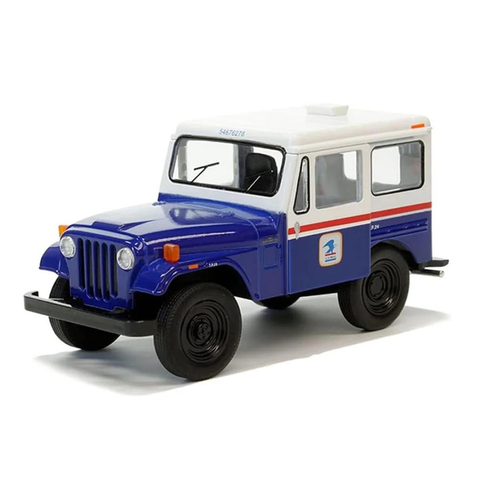 Greenlight 164 Scale "United States Postal Service 1971 Jeep DJ-5 (Blue)"