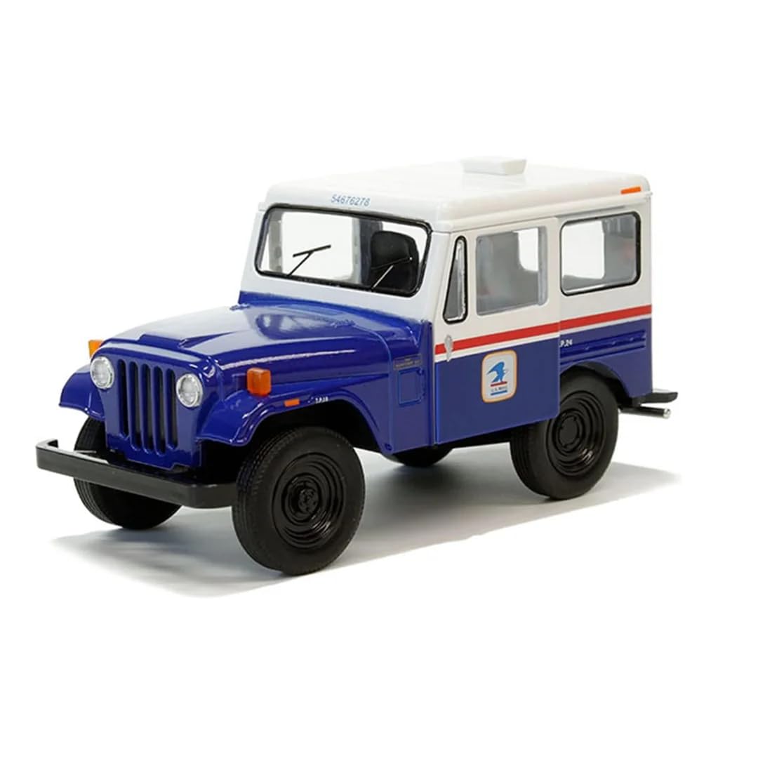 

GREENLIGHT SCALE 1971 JEEP Greenlight Scale States Postal Service 1971 Jeep 164 USPS - DJ-5 (BLUE) 164 United DJ-5 (Blue) синий