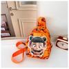 Cartoon Zha Ne Printed Shoulder Chest Bags Anime Peripheral Wallet Children