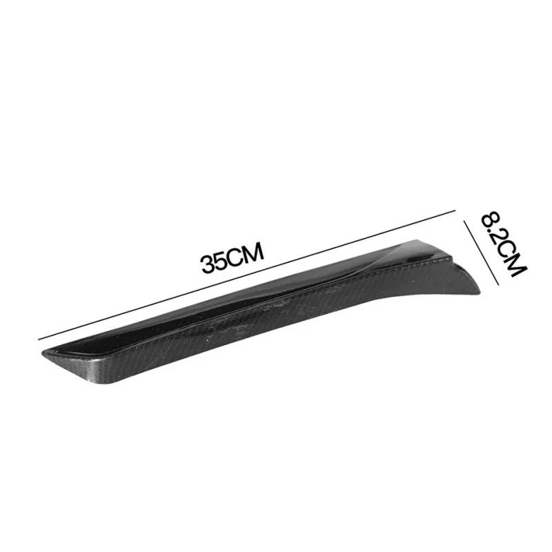 2 szt. Listwa Krawędziowa Wlotu Powietrza Spoiler Dachowy Tylny Krawędź Boczna Klapa Tylna Pionowy Spoiler Tylny Do Seat Leon 5F FR Mk3 MK3.5