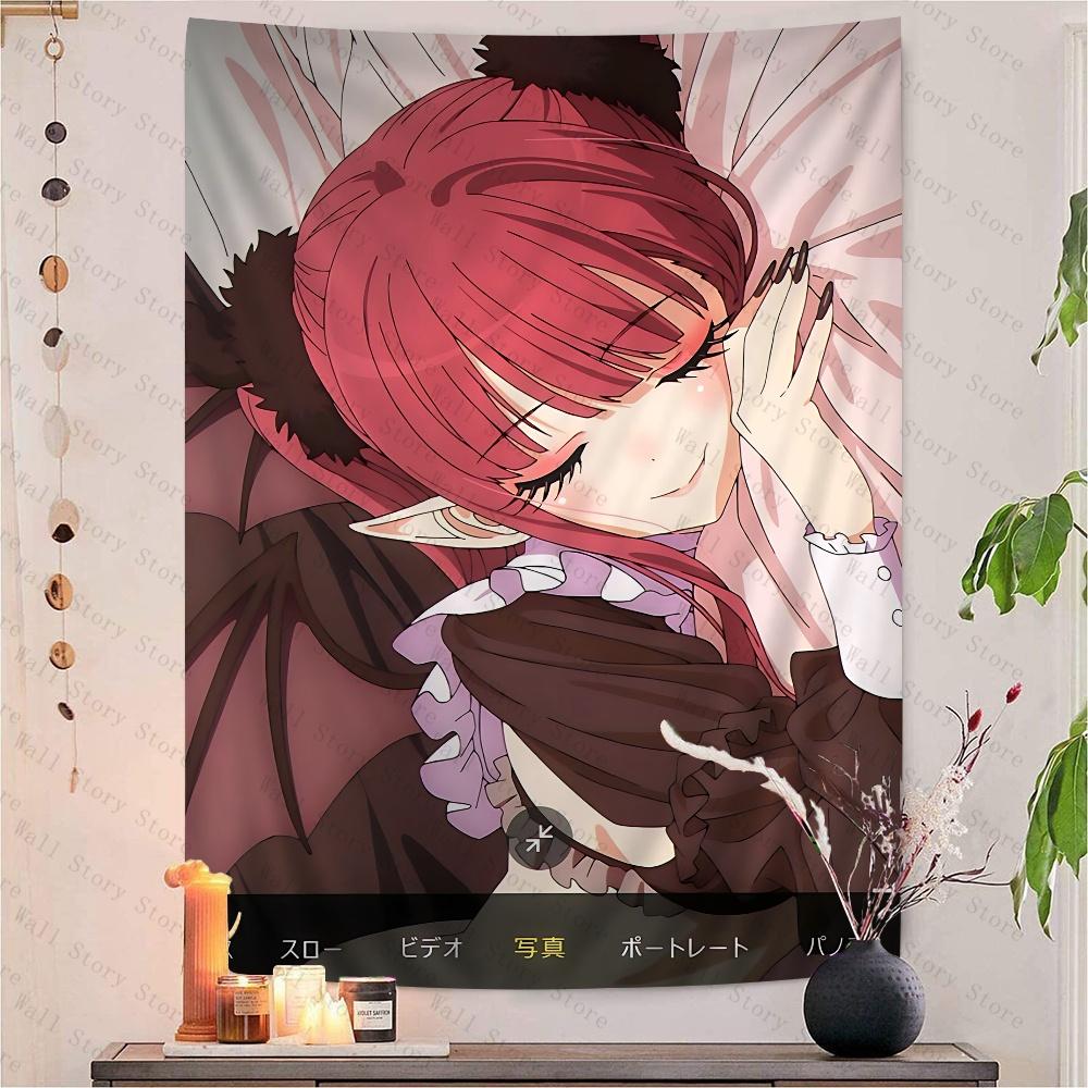 

My DressUp Darling Marin Kitagawa Tapestry ComicStyle Anime Wall Hanging with Sparkle Ideal for Otaku Bedroom Kawaii Decor 74x94cm(29x37in)