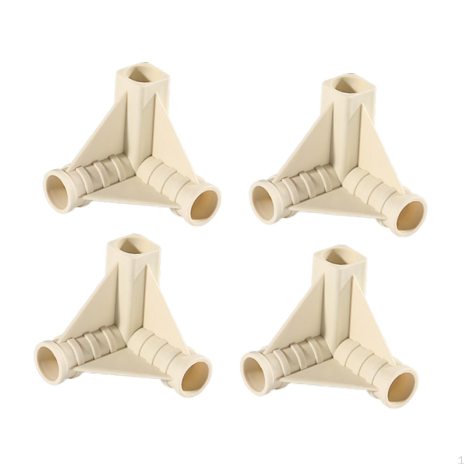 

Комплект из 4 штук Премиум качества Профессиональные Легко устанавливаемые Портативные Многоцелевые Соединители для дуг палатки для Гроу Height 6.1cm