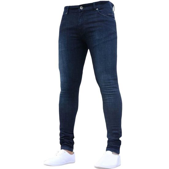 Frühling Herbst Mode Herren Skinny Jeans Denim Hosen Leggings Lange Hosen