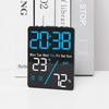 New Alarm Clock Gift Multifunctional Digital Electronic Clock Large Screen Alarm Clock Simple Setting Temperature and Humidity Clock